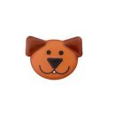 20mm Polyesterknopf "Hund"