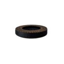 Knopf "Holz" 12mm Zickzack