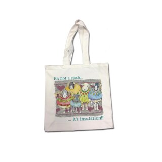 Canvas Tasche Its not a stash