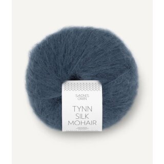 Tynn Silk Mohair 6081 midnight blue