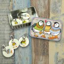 "Woolly Puffins" Maschenmarkierer Dose