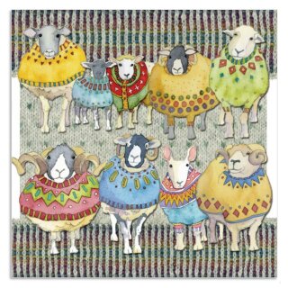 Karte "Woolly Sheep Big Family" SIS10