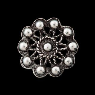25mm Metallknopf "Durchbrochen"