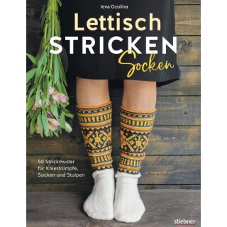 Lettisch stricken: Socken