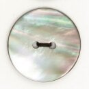 14mm Perlmuttknopf "Naturgrau"