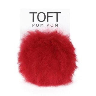 Toft Alpaka Pom Pom Rot