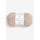 Børstet Alpakka 3021 Light Beige