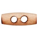 Knebel "Holz" 20mm creme