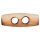 Knebel "Holz" 20mm creme