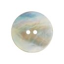 18mm Perlmuttknopf "Weiß"