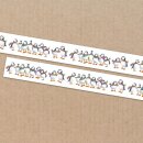 Washi Tape "Puffins in Scarves" WAS17