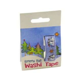 Washi Tape WAS18 "Christmas Penguins"