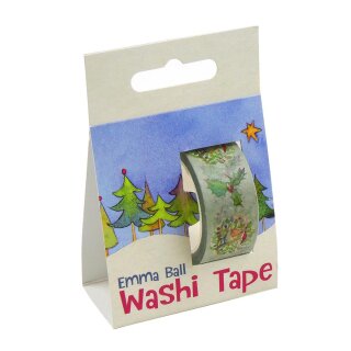 Washi Tape &quot;Christmas Robins&quot; WAS29