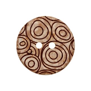Knopf "Kokos" 23mm creme
