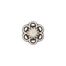 Knopf "Metall" 9mm Blume