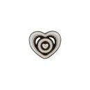 Knopf "Metall" 10mm Herz