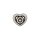 Knopf "Metall" 10mm Herz