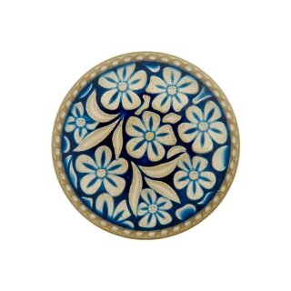 Knopf "Metall/Polyester" 23mm