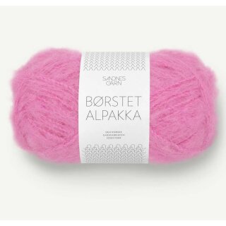 Børstet Alpakka 4626 Pink Crush