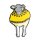 Pin "Sheep in a Yellow Sweater"