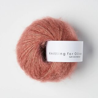 Knitting for Olive - Soft Silk Mohair Plum Rose