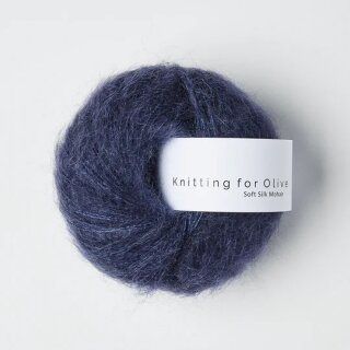 Knitting for Olive - Soft Silk Mohair Dark Blue