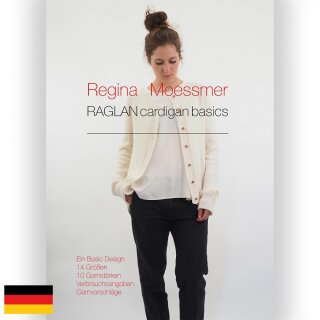 Anleitungsheft Raglan Cardigan Basics by Regina Moessmer