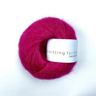 Knitting for Olive - Soft Silk Mohair Pink Daisies