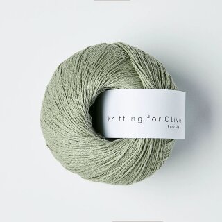 Knitting for Olive - Pure Silk Dusty Artichoke