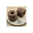 Raffia Garn gewickelt 043 Schokolade