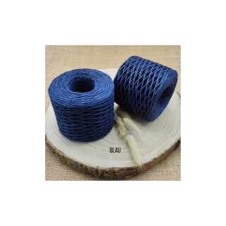 Raffia Garn gewickelt 41 Dunkelblau