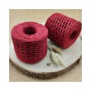 Raffia Garn gewickelt Rot