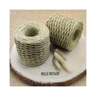 Raffia Garn gewickelt Helle Pistazie