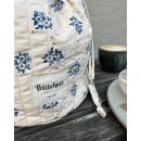 Get Your Knit Together Bag - Midnight Blue Flower