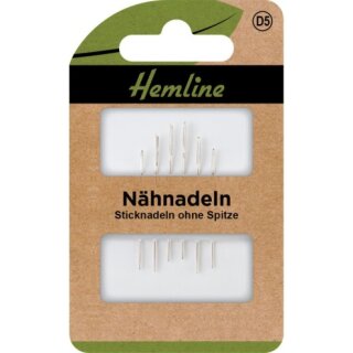 Sticknadeln ohne Spitze #24-26 6 Stück