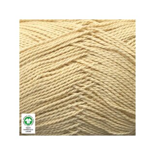 Økologisk Pimabomuld 3704 Hellgelb