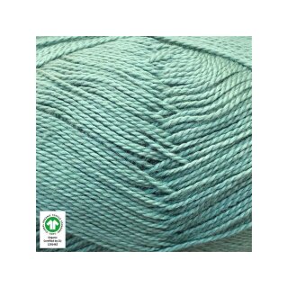 Økologisk Pimabomuld 3740 Meeresgrün