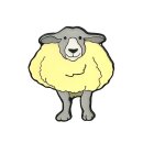 Pin "Happy Sheep"
