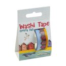 Washi Tape WAS27 "Beach Huts"