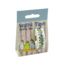 Washi Tape WAS04 "Budgies in Beanies"