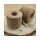 Raffia Garn gewickelt Dunkelbeige