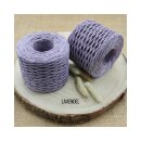 Raffia Garn gewickelt Lavendel