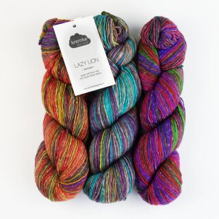 Lazy Lion Sock Yarn Self-striping