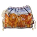 Projekttasche "Highland Coos"