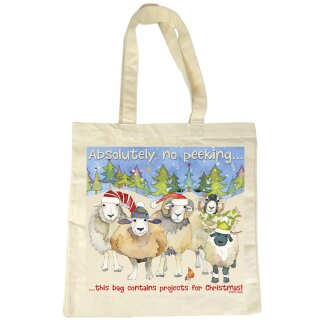 Cotton Canvas Bag "Projects for Christmas"