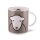 Tasse "Hello Mug" Grau