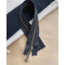 Reißverschluss 23 cm Black