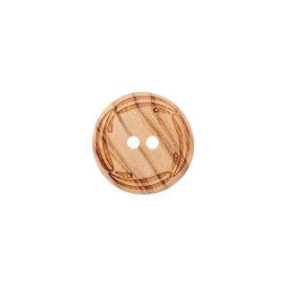 Knopf "Holz" 18mm Muster