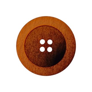 Knopf "Polyester" 25mm rost