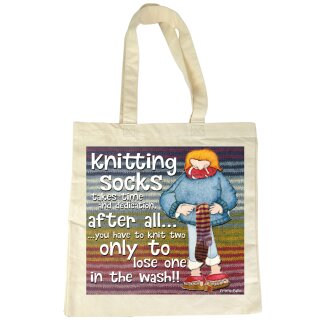 "Knitting Socks"